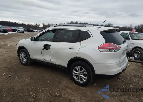 2016 Nissan Rogue Sv z USA, uszkodzony, nr VIN 5N1AT2MV2GC854943